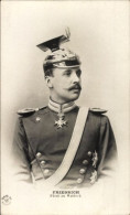 CPA Prince  Friedrich Zu Waldeck, Portrait, Uniform - Königshäuser