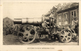 CPA Österreichische Mörserbatterie, K.u.K-Soldaten, I. WK - Other & Unclassified