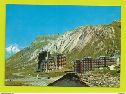 73 TIGNES Vers Val D'Isère N°14760 Le Val Claret La Grande Sassière Enneigée VOIR DOS Et Flamme En 1986 - Val D'Isere