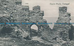 R103765 Castle Walls. Tintagel. Valentine. No 20221 - Monde