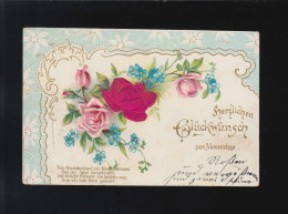Von Freundeshand Ein Blumenstrauss,  Namenstag Königshof / Vorst 25.11.1903 - Sonstige & Ohne Zuordnung