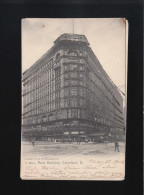 Rose Building, Cleveland Ohio, Straße Pferdefuhrwerk, Cleveland 13.3.1906 - Halt Gegen Das Licht/Durchscheink.