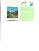 Romania - Post. St.cover Used 1973(1380) - Hunedoara County  -  Apuseni Mountains - Viaduct - Postal Stationery