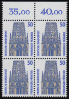 1340 SWK 50 Pf OR-Viererbl. ** Postfrisch - Nuevos