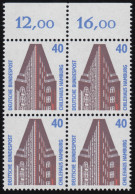 1379 SWK 40 Pf OR-Viererbl. ** Postfrisch - Nuevos