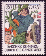 2283 Märchen Sechse Kommen Durch D. Ganze Welt 20 Pf ** - Unused Stamps