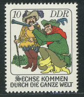 2282 Märchen Sechse Kommen Durch D. Ganze Welt 10 Pf ** - Unused Stamps