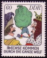 2286 Märchen Sechse Kommen Durch D. Ganze Welt 60 Pf ** - Unused Stamps