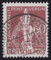 39 Weltpostverein Stephan 60 Pf O Gestempelt - Used Stamps