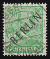 16 Schwarzaufdruck 84 Pf O Gestempelt - Used Stamps