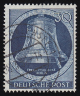 85 Glocke II (Klöppel Rechts) 30 Pf O Gestempelt - Used Stamps