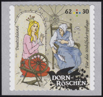 3136 Dornröschen 62 Cent, Sk Von Der Rolle, 10 Einzelmarken, Alle ** / MNH - Unused Stamps