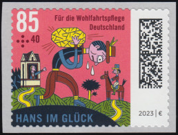 3750 Hans Im Glück 85 Cent, Selbstklebend Aus Rolle, 10 Einzelmarken, Alle ** - Nuevos
