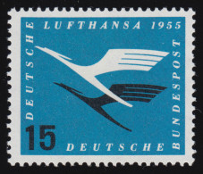 207 Lufthansa 15 Pf ** Postfrisch - Unused Stamps