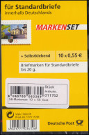 67 SB Aa MH Saarland, Blister 1.2007, Rotes Aufreißband, Label C, ** - 2001-2010