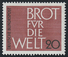 389 Brot Für Die Welt ** Postfrisch - Unused Stamps
