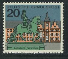 423 Hauptstädte 20 Pf Düsseldorf ** Postfrisch - Unused Stamps