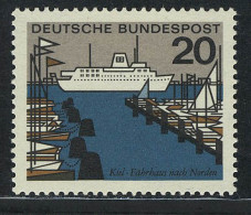 418 Hauptstädte 20 Pf Kiel ** Postfrisch - Ongebruikt