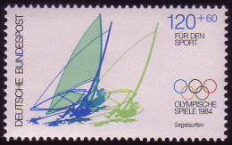 1208 Olympische Sommerspiele 120+60 Pf ** Postfrisch - Unused Stamps