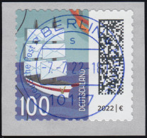 3653II Welt Der Briefe Briefsegler 100 Cent, Selbstklebend Aus Rolle EV-O Berlin - Used Stamps