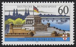 1583x Koblenz, Papier OHNE Fluoreszenz, Postfrisch ** - Neufs