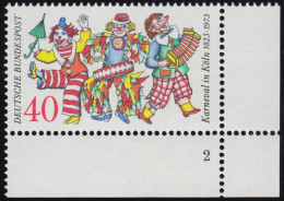 748 Kölner Karneval ** FN2 - Unused Stamps