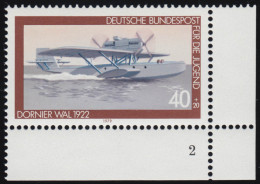 1005 Jugend Luftfahrt 40+20 Pf ** FN2 - Neufs