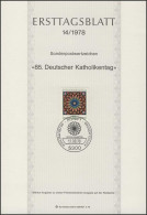 ETB 14/1978 Dt. Katholikentag, Freiburg Im Breisgau - 1974-1980