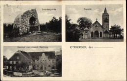 CPA Ottbergen Schellerten In Niedersachsen, Kapelle, Lourdesgrotte, Gasthof - Autres & Non Classés
