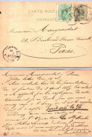 Belgique - Entier Postal - Brief Van Mouscron 1886 - Brief Van Paris Distribution - Andere & Zonder Classificatie