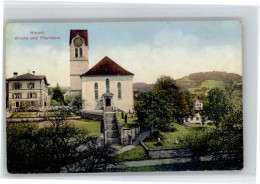 10738289 Hinwil Hinwil Kirche Pfarrhaus * Hinwil - Altri & Non Classificati