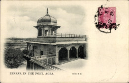 CPA Agra Indien, Zenana Im Fort - Inde