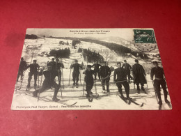 ️ GERARDMER. Militaria. Les Skieurs Militaires Sports D’hiver Dans Les Vosges - Gerardmer