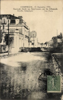 CPA Compiègne Oise, 13. Septembre 1914, Barricade Elevee Rue Saint-Lazare, Par Les Allemands - Sonstige & Ohne Zuordnung