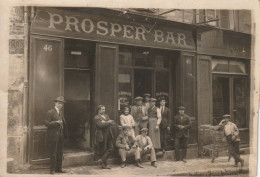 Carte Photo Prosper Bar à Situer (dos Inscription Nord De La France ) - A Identifier