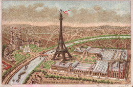 Chromo Exposition Nuniverselel De Paris 1889 - Tea & Coffee Manufacturers