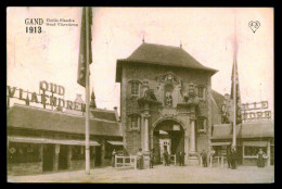 1032 - BELGIQUE - GAND 1913 - Vieille Flandre - Gent