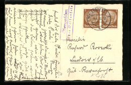 AK Landpoststempel Oberwerschen über Weissenfels  - Other & Unclassified