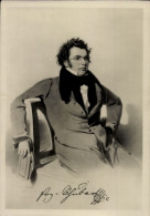 Artiste CPA Rieder, W. A., Komponist Franz Schubert - Historical Famous People