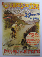 BELGIQUE - LIEGE - SPA - Ancienne Affiche - Spa