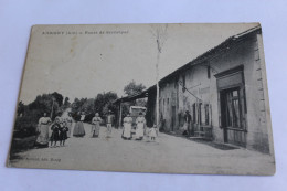 Arbigny  Route De Sermoyer  Animee 1909 Aubergiste - Ohne Zuordnung