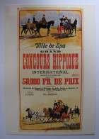 BELGIQUE - LIEGE - SPA - Ancienne Affiche - Spa