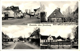 CPA Harrislee In Schleswig Holstein, Hauptstraße, Grenzübergang, Kirche, Toreinfahrt - Sonstige & Ohne Zuordnung