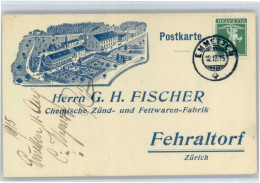 10724413 Fehraltorf Fehraltorf Herrn G H Fischer Chemische Zuend Fettwaren Fabri - Altri & Non Classificati