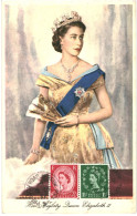 CPA Carte Postale Royaume Uni Her Majesty Queen Elisabeth II    VM80976 - Koninklijke Families