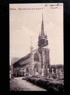 Cp, 27, Bernay, église Notre Dame De La Couture, écrite 1926 - Bernay