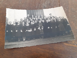 DUESSELDORF GERRESHEIM - FRITZ MUELLER - 1943 - Der HERR PASTOR Mit KONFIRMANDINNEN KLASSE - KONFIRMATION - JUNGE DAMEN - Places