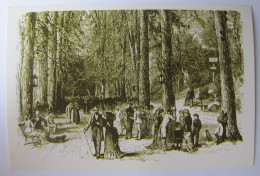 BELGIQUE - LIEGE - SPA - La Promenade Des Sept Heures En 1880 - Spa
