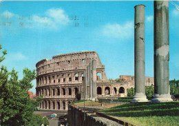 ITALIE - Roma - Le Colisée - Vue Générale - De L'extérieure - Animé - Carte Postale Ancienne - Kolosseum