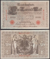 Ros 45g 1000 Mark Reichsbanknote 21.4.1910  XF (2) Pick 44b Udr S Serie L (26628 - Other & Unclassified